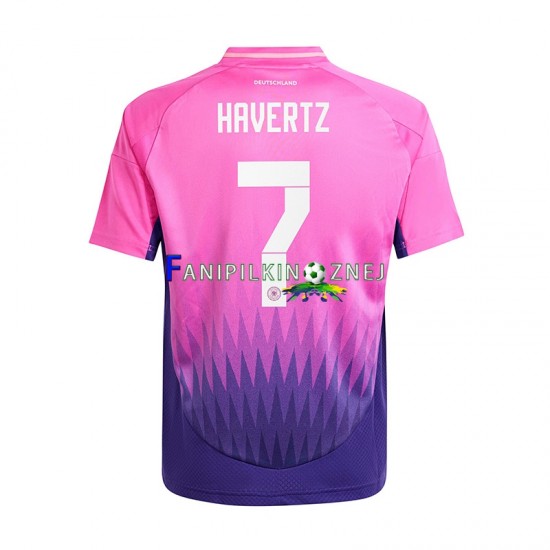 Koszulka Reprezentacji Niemiec Havertz 7 ME 2024 Wyjazdowa Krótkie Rękawy ,Męska