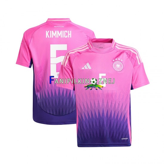 Koszulka Reprezentacji Niemiec Kimmich 6 ME 2024 Wyjazdowa Krótkie Rękawy ,Męska
