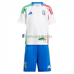 Koszulka Reprezentacji Włoch ME 2024 Wyjazdowa Krótkie Rękawy ,Dziecięca