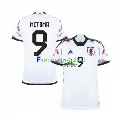 Koszulka Reprezentacji Japonii MITOMA 9 Mistrzostwa Świata 2022 Wyjazdowa Krótkie Rękawy ,Męska