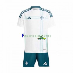 Koszulka Reprezentacji Irlandii Północnej 2024 Wyjazdowa Krótkie Rękawy ,Dziecięca