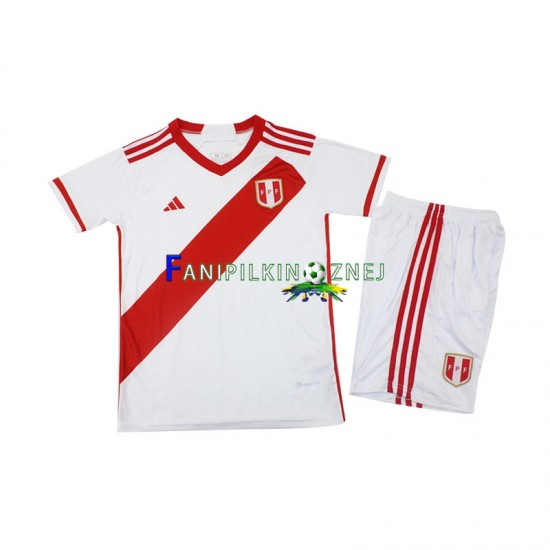 Koszulka Reprezentacji Peru 2023 Domowa Krótkie Rękawy ,Dziecięca Koszulka Reprezentacji Peru 2023 Domowa Krótkie Rękawy ,Dziecięca