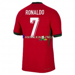 Koszulka Reprezentacji Portugalii Cristiano Ronaldo 7 ME 2024 Domowa Krótkie Rękawy ,Męska