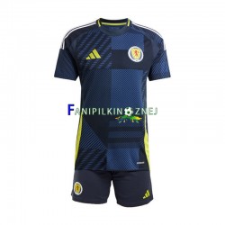 Koszulka Reprezentacji Szkocji ME 2024 Domowa Krótkie Rękawy ,Dziecięca