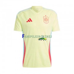 Koszulka Reprezentacji Hiszpanii ME 2024 Wyjazdowa Krótkie Rękawy ,Męska