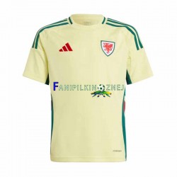 Koszulka Reprezentacji Walii 2024 Wyjazdowa Krótkie Rękawy ,Męska