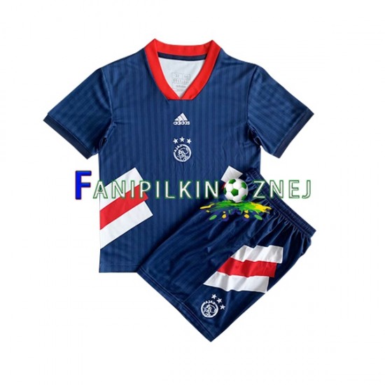 Koszulka AFC Ajax Icon Retro 2022-2023 Domowa Krótkie Rękawy ,Dziecięca