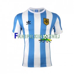 Koszulka Reprezentacji Argentyny 1978 Retro Domowa Krótkie Rękawy ,Męska