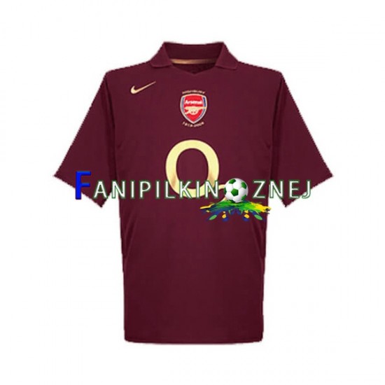 Koszulka Arsenal 2005 Retro Domowa Krótkie Rękawy ,Męska