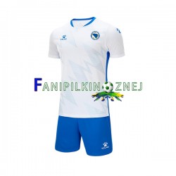 Koszulka Bosnia Herzegovina 2023 Wyjazdowa Krótkie Rękawy ,Dziecięca