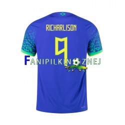 Koszulka Reprezentacji Brazylii RICHARLISON 9 2022 Wyjazdowa Krótkie Rękawy ,Męska