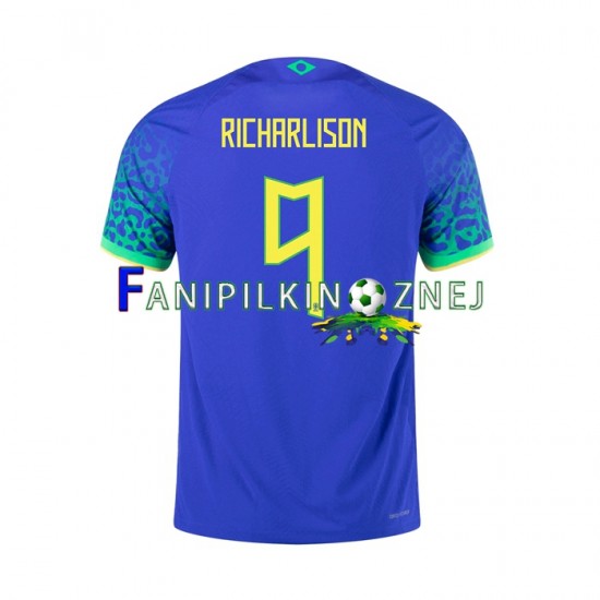 Koszulka Reprezentacji Brazylii RICHARLISON 9 2022 Wyjazdowa Krótkie Rękawy ,Męska Koszulka Reprezentacji Brazylii RICHARLISON 9 2022 Wyjazdowa Krótkie Rękawy ,Męska
