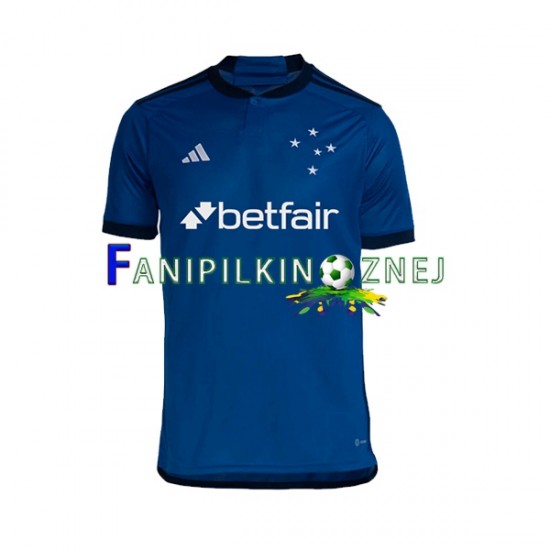 Koszulka Cruzeiro 2023 Domowa Krótkie Rękawy ,Męska Koszulka Cruzeiro 2023 Domowa Krótkie Rękawy ,Męska