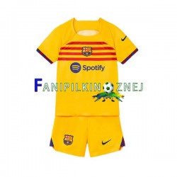 Koszulka FC Barcelona 2022-2023 Czwarty Krótkie Rękawy ,Dziecięca