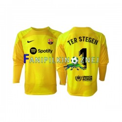 Koszulka FC Barcelona Ter Stegen 1 Bramkarska 2022-2023 Czwarty Długie Rękawy ,Męska