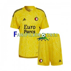 Koszulka Feyenoord Rotterdam Bramkarska 2022-2023 Trzeci Krótkie Rękawy ,Dziecięca