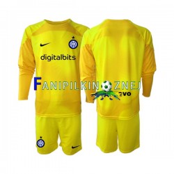 Koszulka Inter Mediolan Bramkarska 2022-2023 Wyjazdowa Długie Rękawy ,Dziecięca