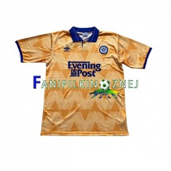 Koszulka Leeds United Retro 1991-1992 Wyjazdowa Krótkie Rękawy ,Męska