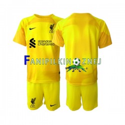 Koszulka Liverpool Bramkarska 2022-2023 Czwarty Krótkie Rękawy ,Dziecięca