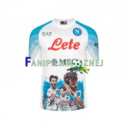 Koszulka Napoli Face Game Kvaratskhelia 77 2022-2023 Domowa Krótkie Rękawy ,Męska