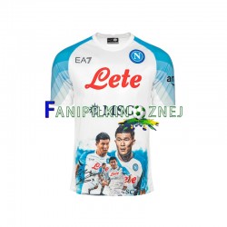 Koszulka Napoli Face Game Minjae 3 2022-2023 Domowa Krótkie Rękawy ,Męska