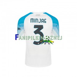 Koszulka Napoli Face Game Minjae 3 2022-2023 Domowa Krótkie Rękawy ,Męska