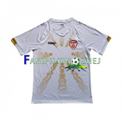 Koszulka Reprezentacji Macedonii Północnej 2023 Wyjazdowa Krótkie Rękawy ,Męska