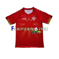 Koszulka Reprezentacji Macedonii Północnej 2023 Domowa Krótkie Rękawy ,Męska