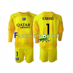 Koszulka Paris Saint-Germain K.NAVAS 1 Bramkarska 2022-2023 Trzeci Długie Rękawy ,Dziecięca