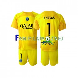 Koszulka Paris Saint-Germain K.NAVAS 1 Bramkarska 2022-2023 Trzeci Krótkie Rękawy ,Dziecięca