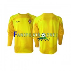 Koszulka Reprezentacji Portugalii Bramkarska Mistrzostwa Świata 2022 Domowa Długie Rękawy ,Męska