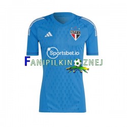 Koszulka Sao Paulo Bramkarska 2023 Wyjazdowa Krótkie Rękawy ,Męska