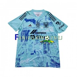 Koszulka Tigres UANL Earth Day Bramkarska 2023-2024 Domowa Krótkie Rękawy ,Męska