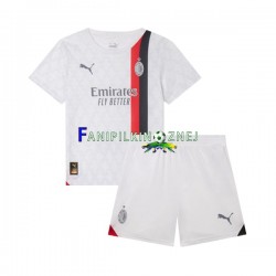 Koszulka AC Milan 2023-2024 Wyjazdowa Krótkie Rękawy ,Dziecięca
