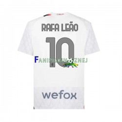 Koszulka AC Milan Rafael Leao 10 2023-2024 Wyjazdowa Krótkie Rękawy ,Męska