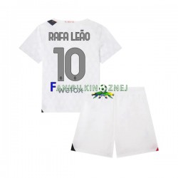 Koszulka AC Milan Rafael Leao 10 2023-2024 Wyjazdowa Krótkie Rękawy ,Dziecięca