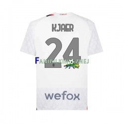 Koszulka AC Milan Simon Kjaer 24 2023-2024 Wyjazdowa Krótkie Rękawy ,Męska