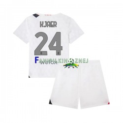 Koszulka AC Milan Simon Kjaer 24 2023-2024 Wyjazdowa Krótkie Rękawy ,Dziecięca