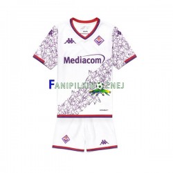 Koszulka Fiorentina 2023-2024 Wyjazdowa Krótkie Rękawy ,Dziecięca