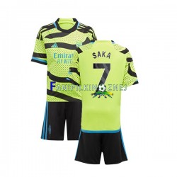 Koszulka Arsenal Saka 7 2023-2024 Wyjazdowa Krótkie Rękawy ,Dziecięca