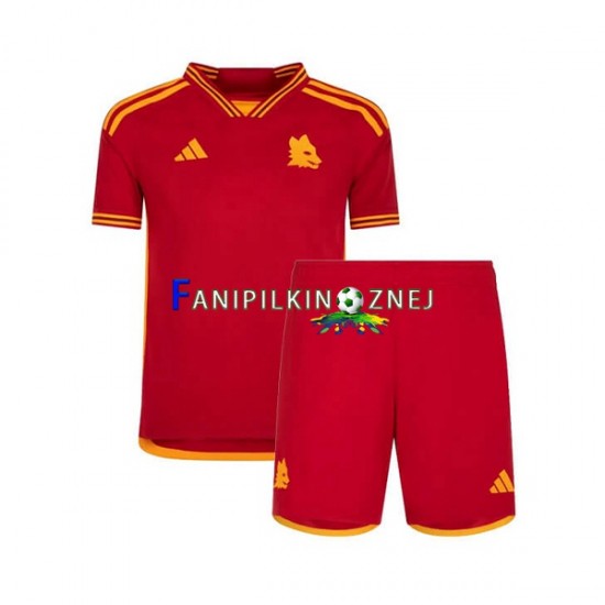 Koszulka AS Roma 2023-2024 Domowa Krótkie Rękawy ,Dziecięca Koszulka AS Roma 2023-2024 Domowa Krótkie Rękawy ,Dziecięca