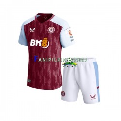 Koszulka Aston Villa 2023-2024 Domowa Krótkie Rękawy ,Dziecięca