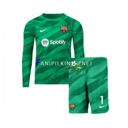 Koszulka FC Barcelona Ter Stegen 1 Bramkarska 2023-2024 Domowa Długie Rękawy ,Dziecięca