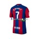 Koszulka FC Barcelona Ousmane Dembele 7 2023-2024 Domowa Krótkie Rękawy ,Męska