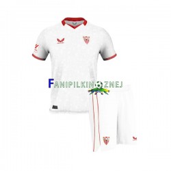 Koszulka Sevilla FC 2023-2024 Domowa Krótkie Rękawy ,Dziecięca