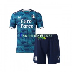 Koszulka Feyenoord Rotterdam 2023-2024 Wyjazdowa Krótkie Rękawy ,Dziecięca