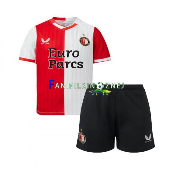 Koszulka Feyenoord Rotterdam 2023-2024 Domowa Krótkie Rękawy ,Dziecięca Koszulka Feyenoord Rotterdam 2023-2024 Domowa Krótkie Rękawy ,Dziecięca