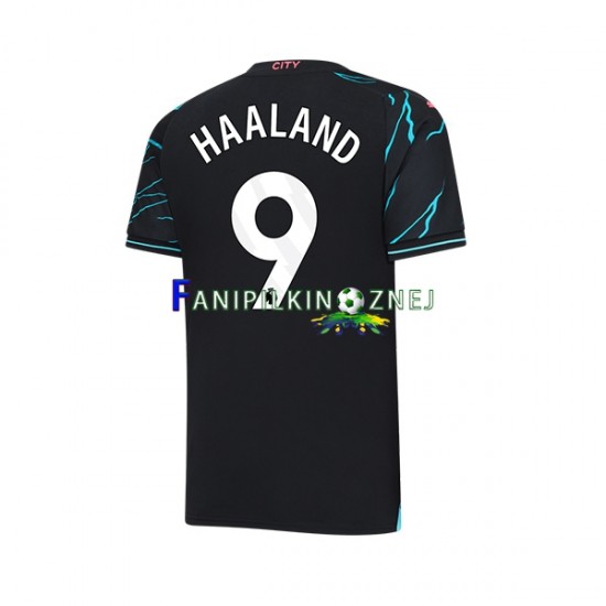 Koszulka Manchester City Erling Haaland 9 2023-2024 Trzeci Krótkie Rękawy ,Męska Koszulka Manchester City Erling Haaland 9 2023-2024 Trzeci Krótkie Rękawy ,Męska