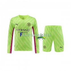 Koszulka Manchester City Bramkarska 2023-2024 Trzeci Długie Rękawy ,Dziecięca