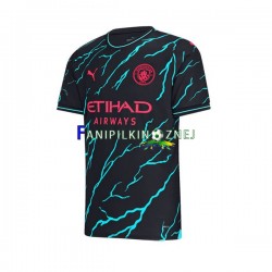 Koszulka Manchester City Julian Alvarez 19 2023-2024 Trzeci Krótkie Rękawy ,Męska